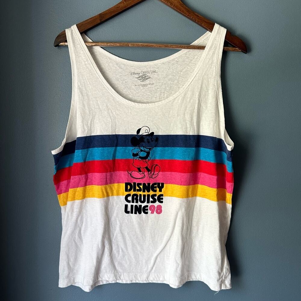 Disney cruise line 1998‎ tank top